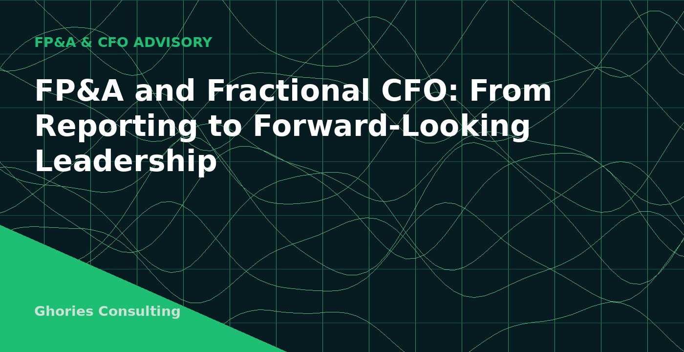 FP&A and Fractional CFO: From Reporting to Forward-Looking Leadership cover image