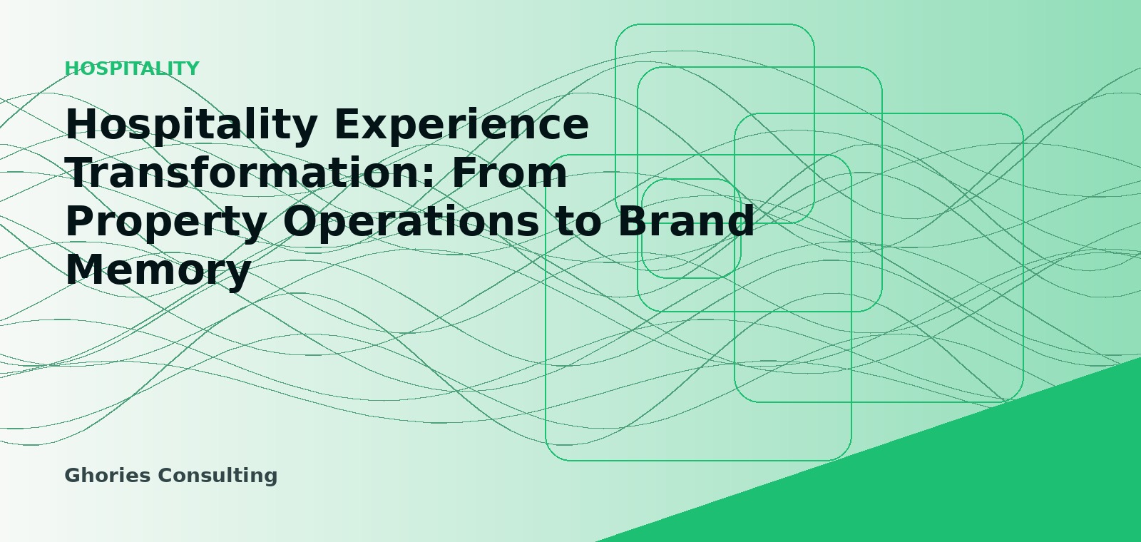 Hospitality Experience Transformation: From Property Operations to Brand Memory cover image