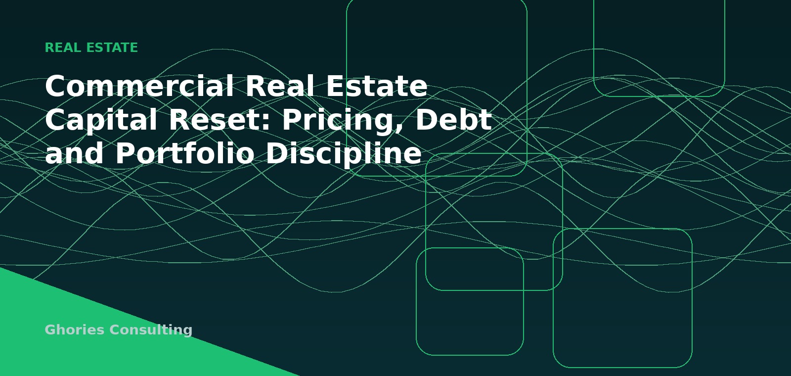 Commercial Real Estate Capital Reset: Pricing, Debt and Portfolio Discipline cover image