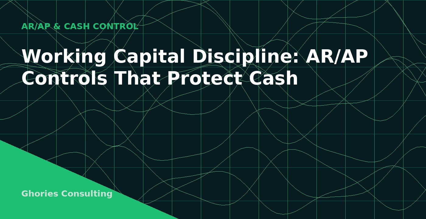 Working Capital Discipline: AR/AP Controls That Protect Cash cover image