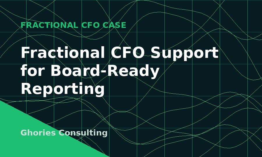 Fractional CFO Support for Board-Ready Reporting cover image