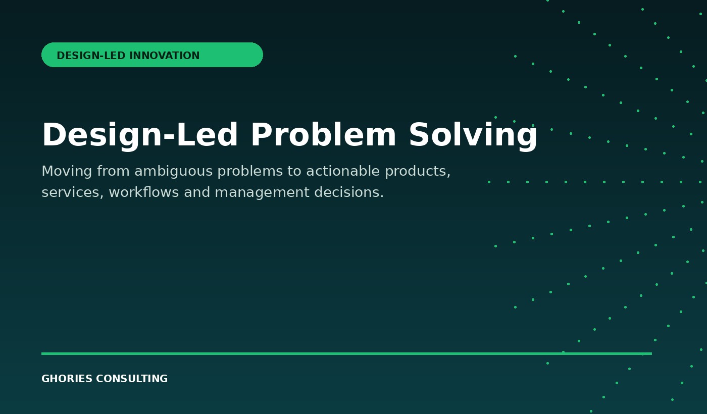 Design-Led Problem Solving: From Ambiguous Problems to Actionable Solutions thumbnail